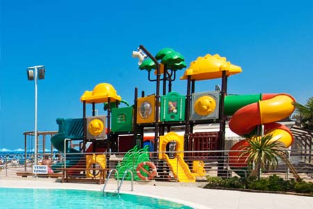 Giochi per bambini in spiaggia